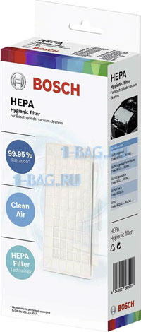 Фильтр для пылесоса Bosch BGL 8334 (HEPA, фирменный)