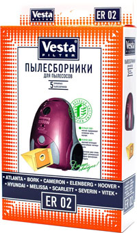 Vesta filter ER 02 пылесборники для пылесосов (фото 1)
